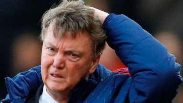 Mantan manajer Manchester United, Louis van Gaal.