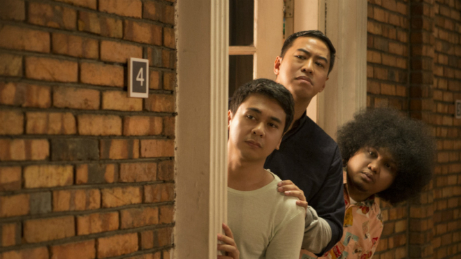 Salah satu adegan dalam film Single