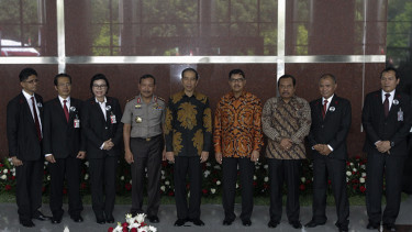 Jokowi Resmikan Gedung Baru KPK