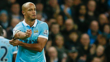 Kapten Manchester City, Vincent Kompany.