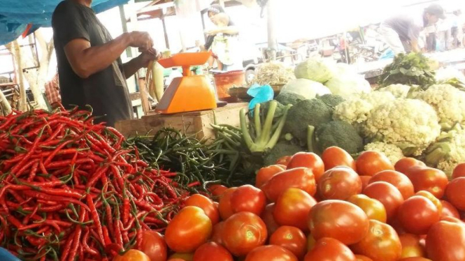 Pedagang sayur mayur