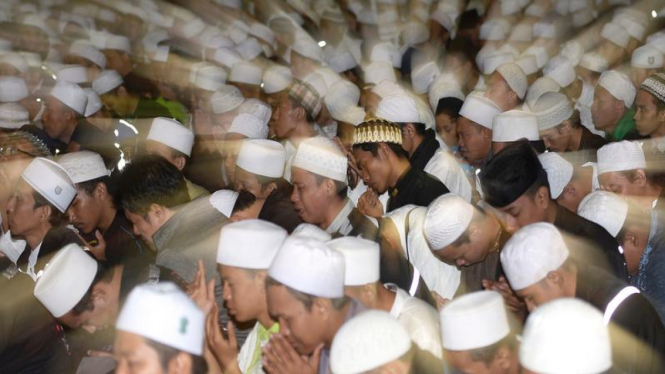 Ilustrasi/Salat berjemaah.