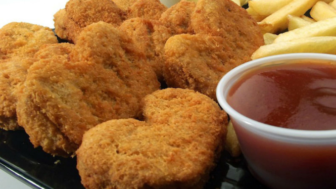 Ilustrasi nugget ayam