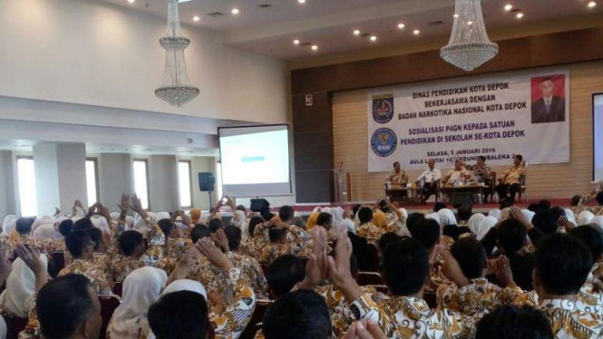Penyuluhan BNN Kota Depok, 5 Januari 2016