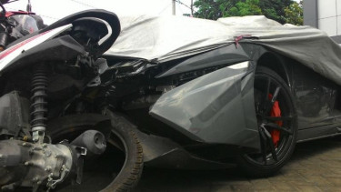 Lamborghini Maut Diserahkan pada Jaksa, Begini Penampakannya