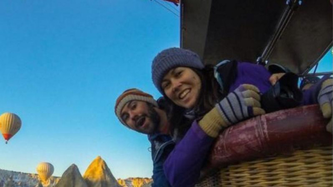 Pasangan suami istri Jarryd dan Alesha