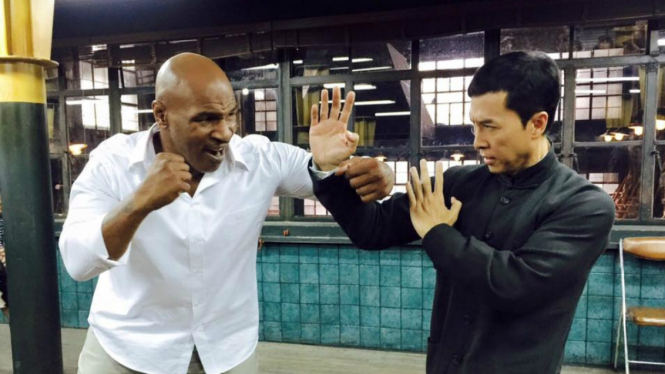 Aksi Mike Tyson dan Donnie Yen di Ip Man 3