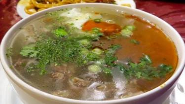 Sop kambing bening