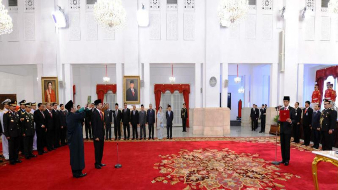 Pelantikan Kepala Sandi Negara