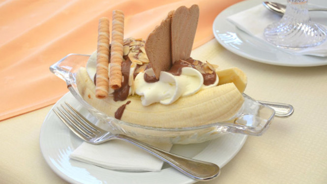 Es krim banana split