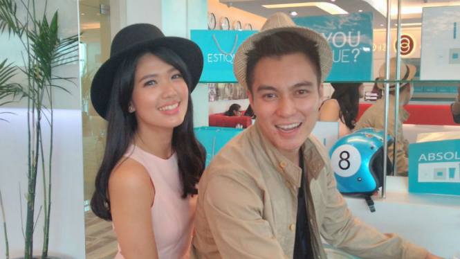 Pica Priscilla dan Baim Wong