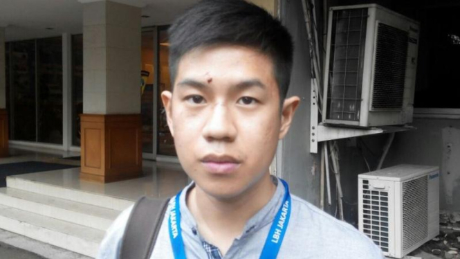 Alldo Fellix Januardy di Mapolda Metro Jaya.