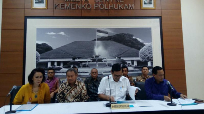 Menko Polhukam Luhut Binsar Pandjaitan