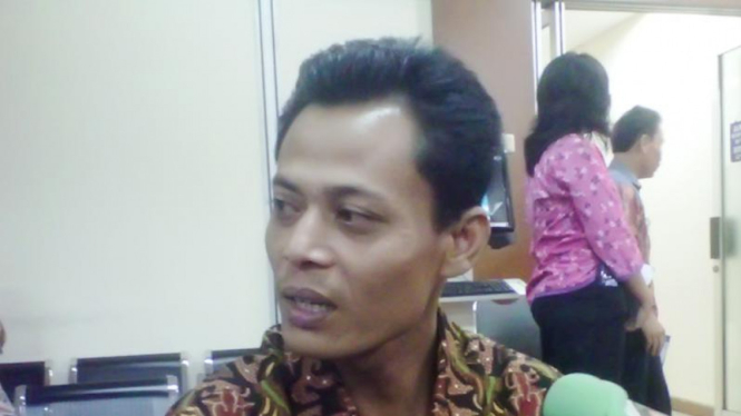 Produsen televisi lokal asal Karanganyar, Jawa Tengah Muhammad Kusrin