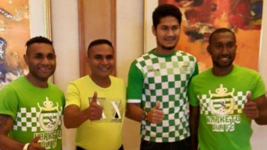 Titus Bonai, Abdul Rahman, dan Patrich Wanggai