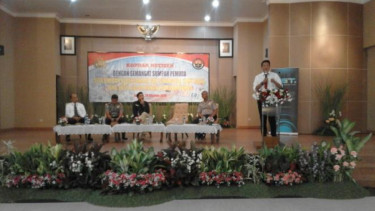 Krishna Murti saat jadi pembicara.