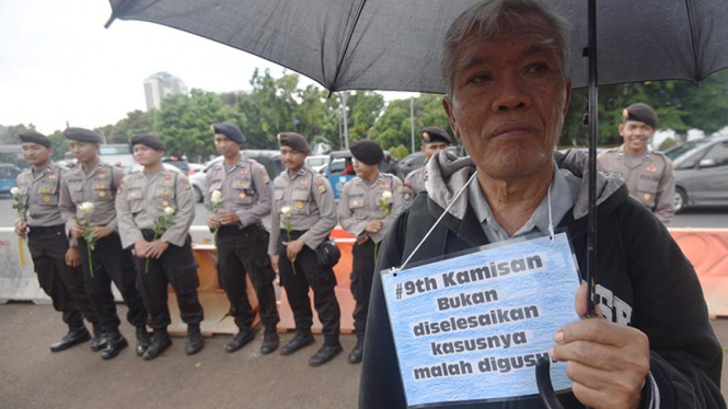 Ilustrasi/Perjuangan korban pelanggaran HAM berat masa lalu.