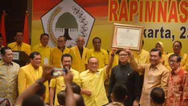 Partai Golkar menggelar Rapimnas. (Foto ilustrasi).