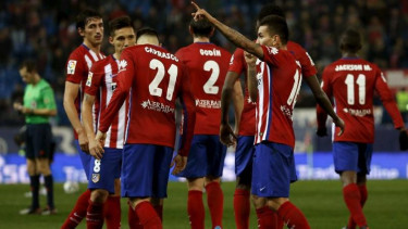 Skuad Atletico Madrid di Vicente Calderon