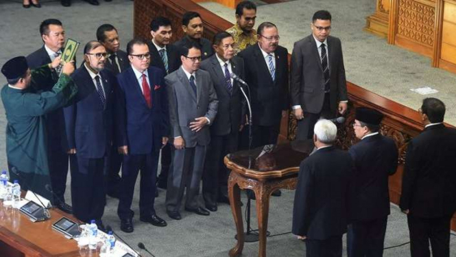 Para pimpinan DPR