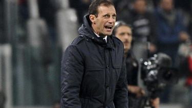 Pelatih Juventus, Massimiliano Allegri.