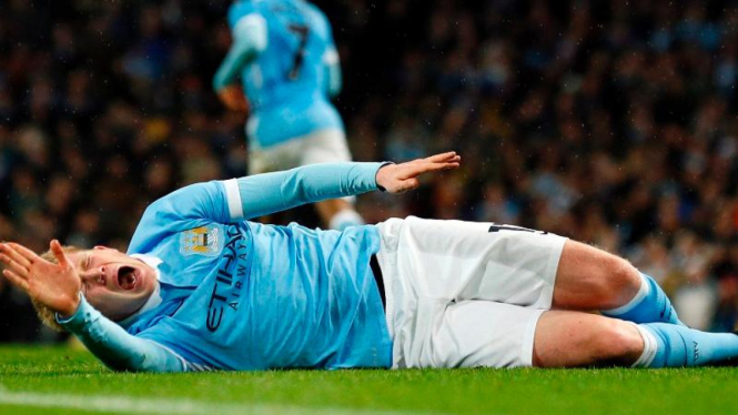  Gelandang Manchester City, Kevin De Bruyne