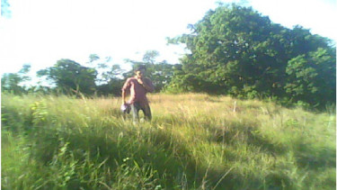 Arie Belougi di pedalaman Kalimantan