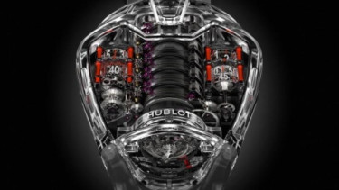 Jam tangan Hublot terbaru.