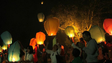 Ilustrasi lampion