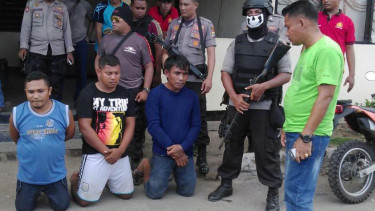 Pelaku Penganiayaan Pemuda Paga, Sikka, NTT