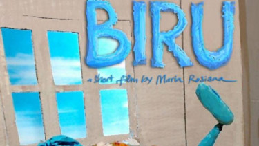 Poster Film Animasi BIRU
