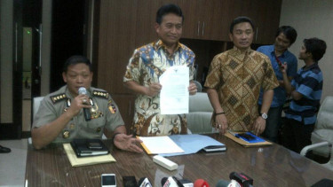 Surat Perintah (Sprin) Penahan terhadap tersangka kasus dugaan korupsi TPPI.