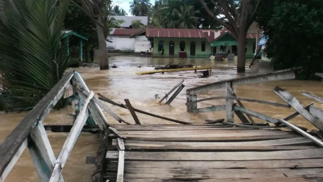 Ilustrasi/Banjir di Aceh 