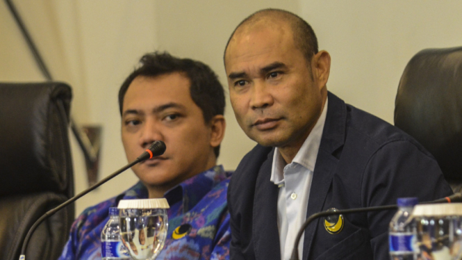 Ketua DPP Partai Nasdem Victor Laiskodat.