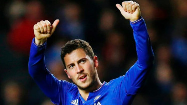 Pemain Chelsea, Eden Hazard.