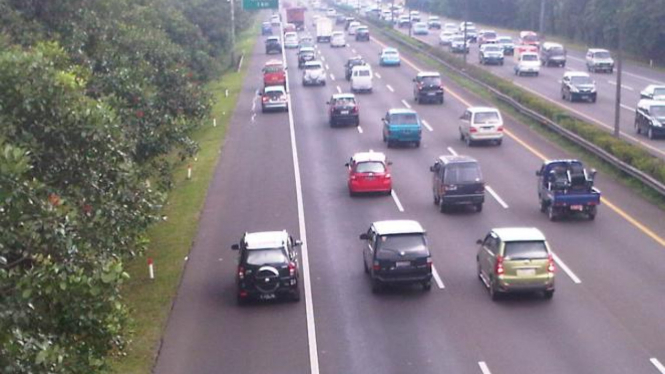 Lalu lintas Jakarta.
