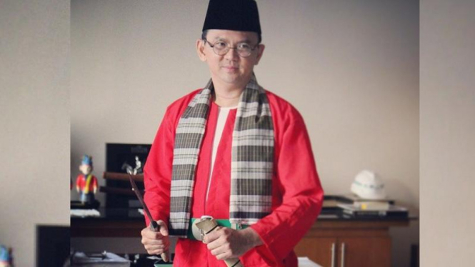 Gubernur DKI Jakarta nonaktif Basuki Tjahaja Purnama alias Ahok.