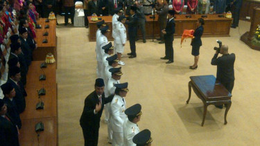 Pelantikan Bupati/Wali Kota Provinsi Bali