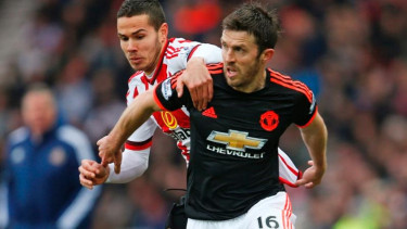 Gelandang Manchester United, Michael Carrick.