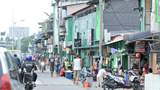 Suasana di Kawasan Kalijodo