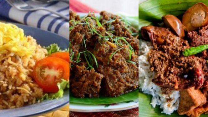 Makanan khas nusantara yang mendunia.