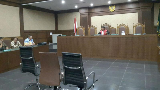 Suasana sidang praperadilan Jessica Kumala Wongso