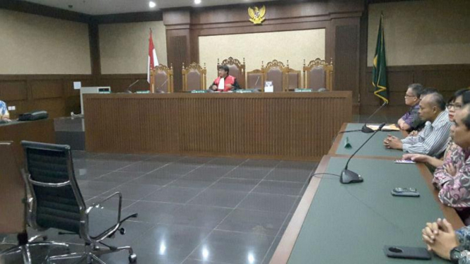 Suasana sidang praperadilan Jessica Kumala Wongso