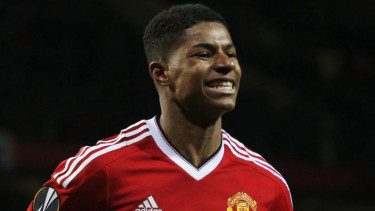 Striker muda Manchester United Marcus Rashford.