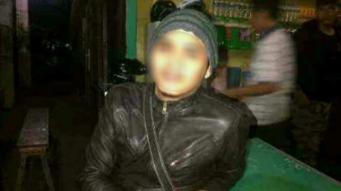 Tersangka pembunuh dan mutilasi anak kandung, Brigadir Petrus Bakus.