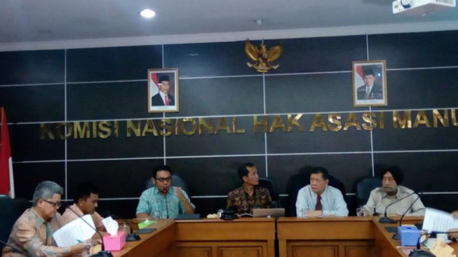 Suasana kantor Komnas HAM. (Foto ilustrasi).