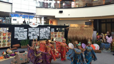 Pameran seni dan budaya bertema Playground of Parahyangan murid-murid Sekolah Cikal. 