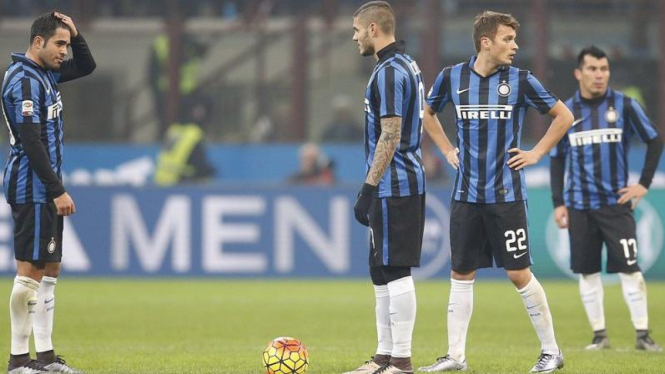 Inter Milan harus mengejar defisit tiga gol jika ingin lolos ke final Coppa Italia.