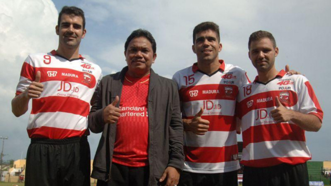 Para pemain Madura United.