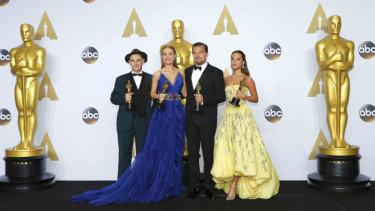 Para pemenang Piala Oscar 2016